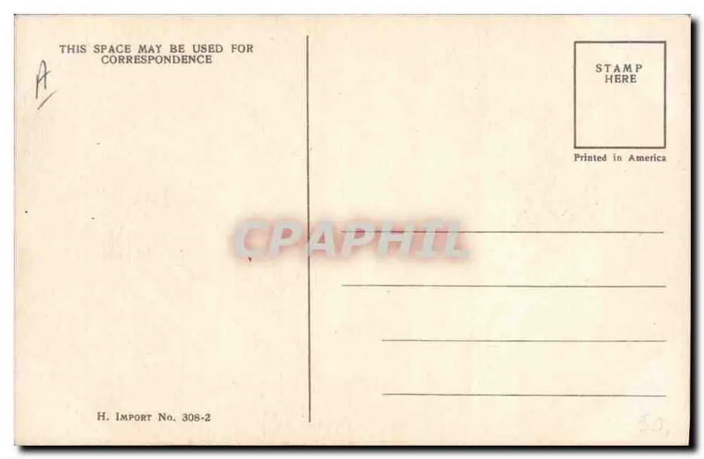 Phébé — junge Frau am Meer — Frank T. Dose, The Knapp Co., N.Y. - Rückseite
