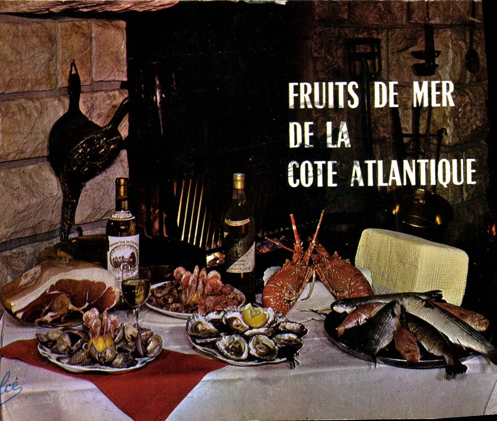 Meeresfrüchte der Atlantikküste — N° 1655 — Verlag L. Chatagneau - Vorderseite