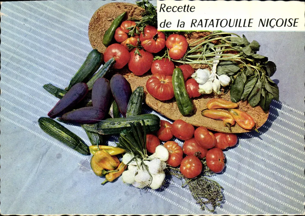 Rezept für NIÇOISE RATATOUILLE — Éditions LYNÁ — N° 4 - Vorderseite