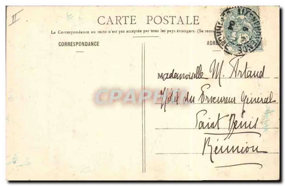 Zeit und Schicksal — 1905 — Phototypie A. Barbeze & Cie, Nantes - Rückseite
