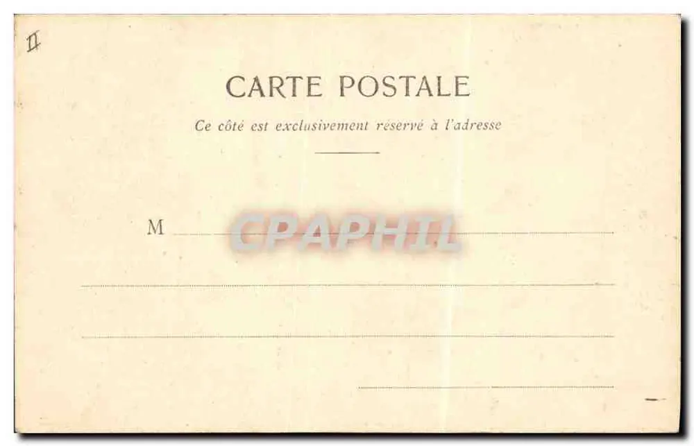 Der Tag von Pitou — Serie 2, militärische Szene — Phototypie-Ausgabe A. Bergeret & Cie, Nantes - Rückseite