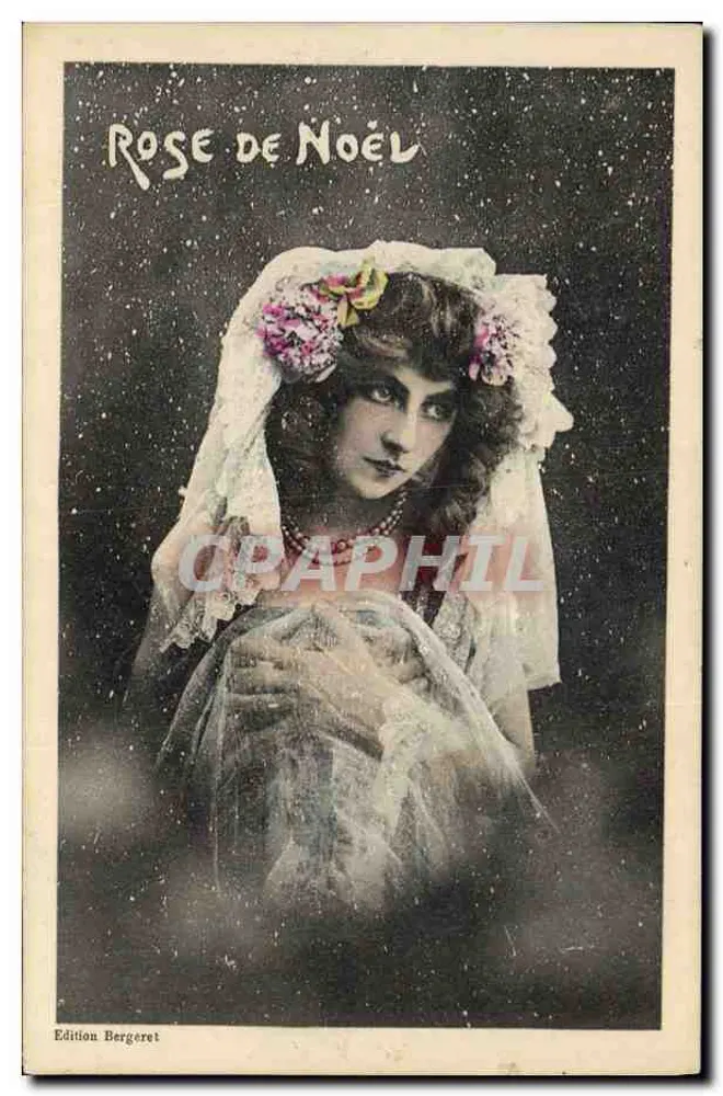 Rose der Weihnachten — Bergeret-Ausgabe - Vorderseite