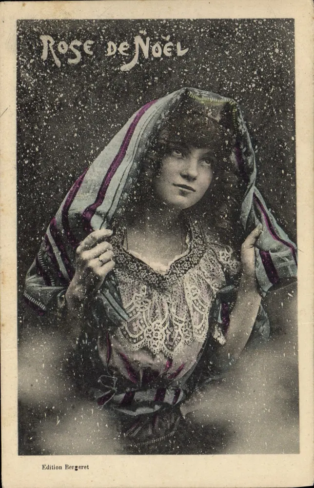 Rose de Noël — Edition Bergeret - Vorderseite