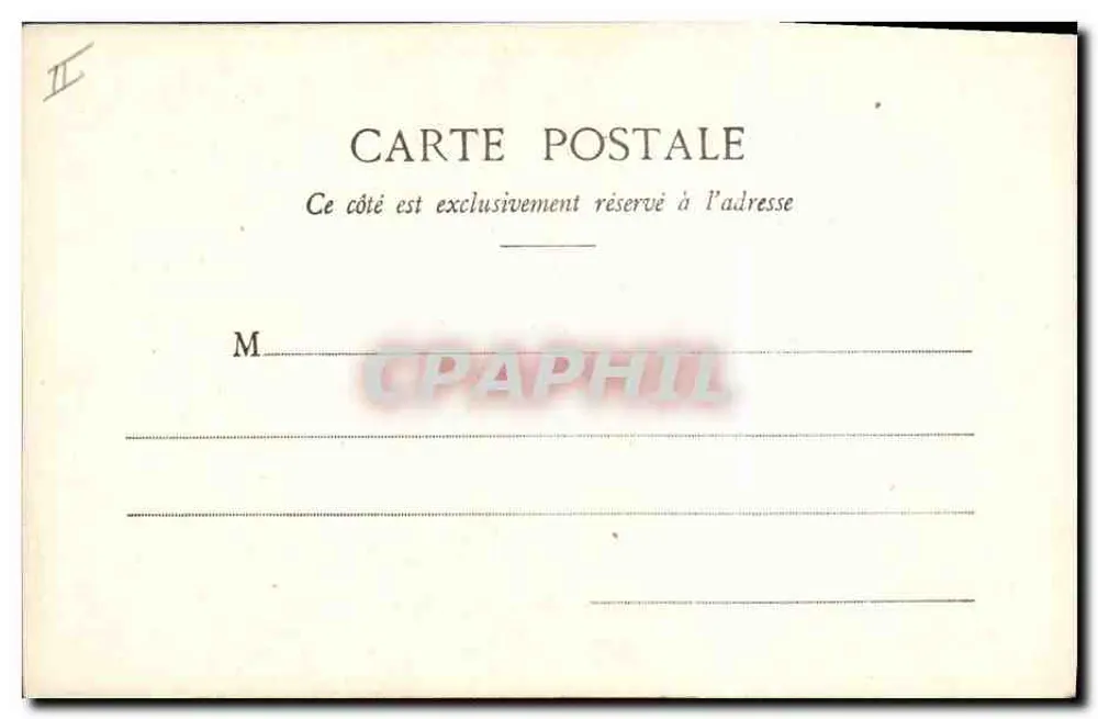 Kindheit — Erste Unterwäsche — Phototype A. Béserat & Cie, Nancy - Rückseite