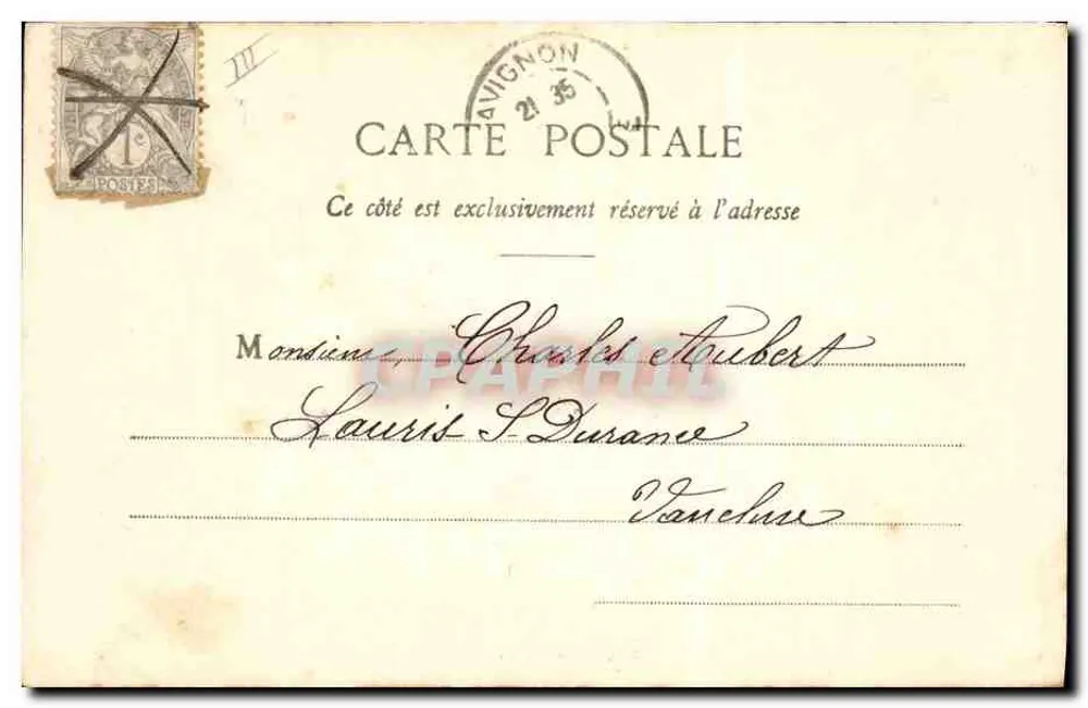 Le Petit Cyrano — Szene aus einer Komödie — Phototypie A. Bergeret et Cie, Nancy - Rückseite