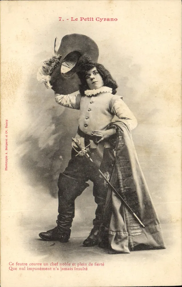 Le Petit Cyrano — Phototypie A. Bergaret et Cie, Nancy — n°7 - Vorderseite