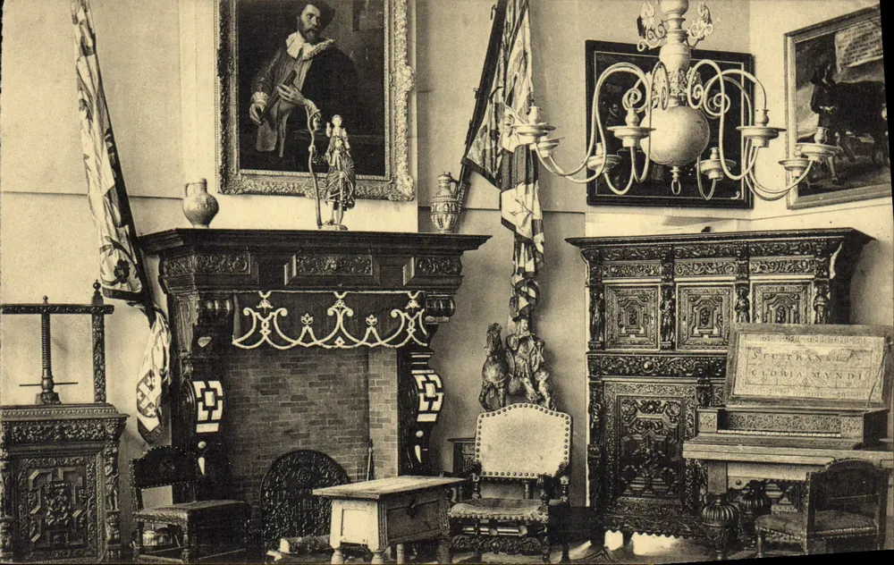 Sala das Corporações — Exposição de Arte Antiga — Editor NLS, n° H - Frente