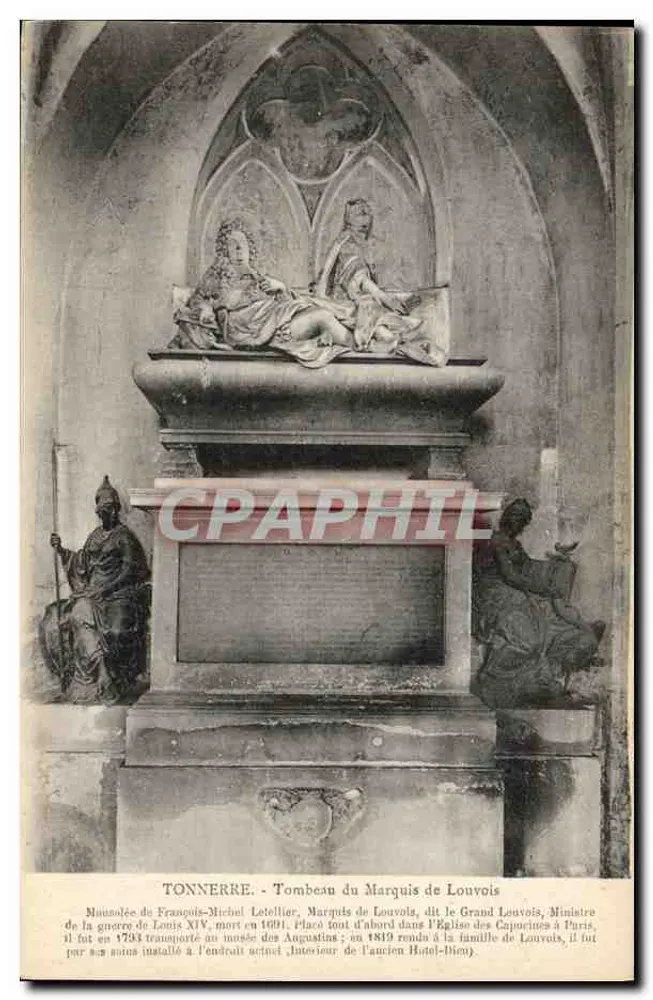 Tonnerre - Grab des Marquis de Louvois — L. Durand, Tonnerre - Vorderseite