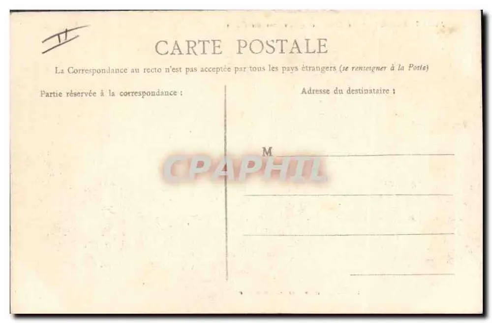 Montpellier — Die Citadel — Kasernen des Ingenieurkorps — Sonderausgabe Paris-Montpellier - Rückseite