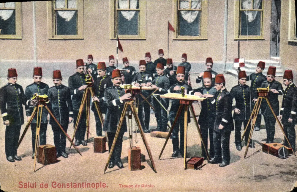 Gruss aus Konstantinopel — Ingenieurtruppe — Verleger nicht sichtbar - Vorderseite
