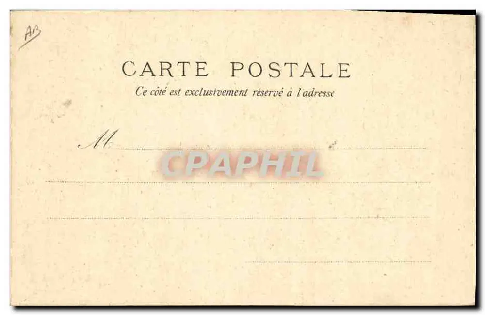 Le Jemmapes — encouraçado da Marinha Militar Francesa — J. KUHN, Paris - Verso