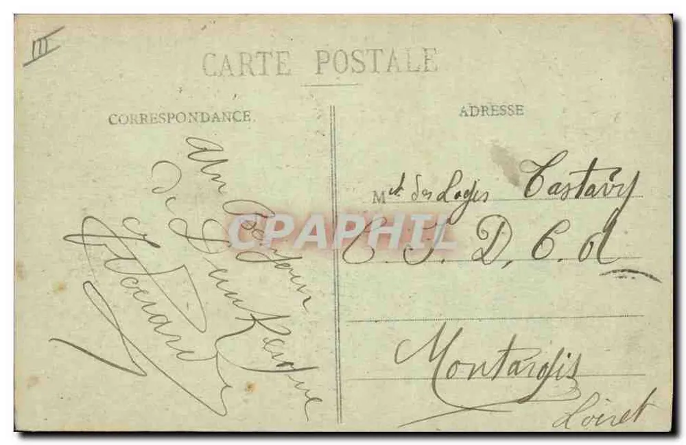 Dunkerque — O Couraçado "Jean-Bart" no porto — G.A.R. n°126 - Verso