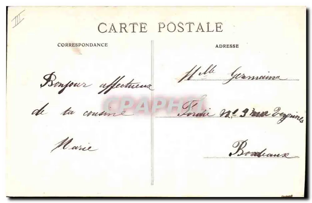 Soldados franceses em marcha — Ano de Glória 1915 — La C. P. A. Nova - 24 - Verso
