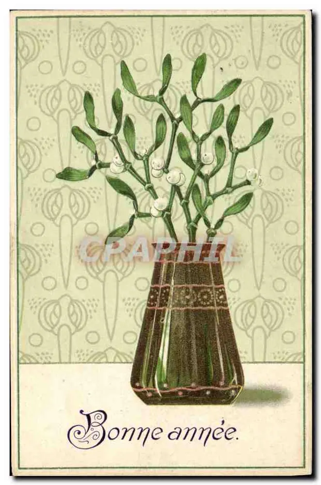 Mistral em um vaso — Boa Ano — editor NR-4035 - Frente