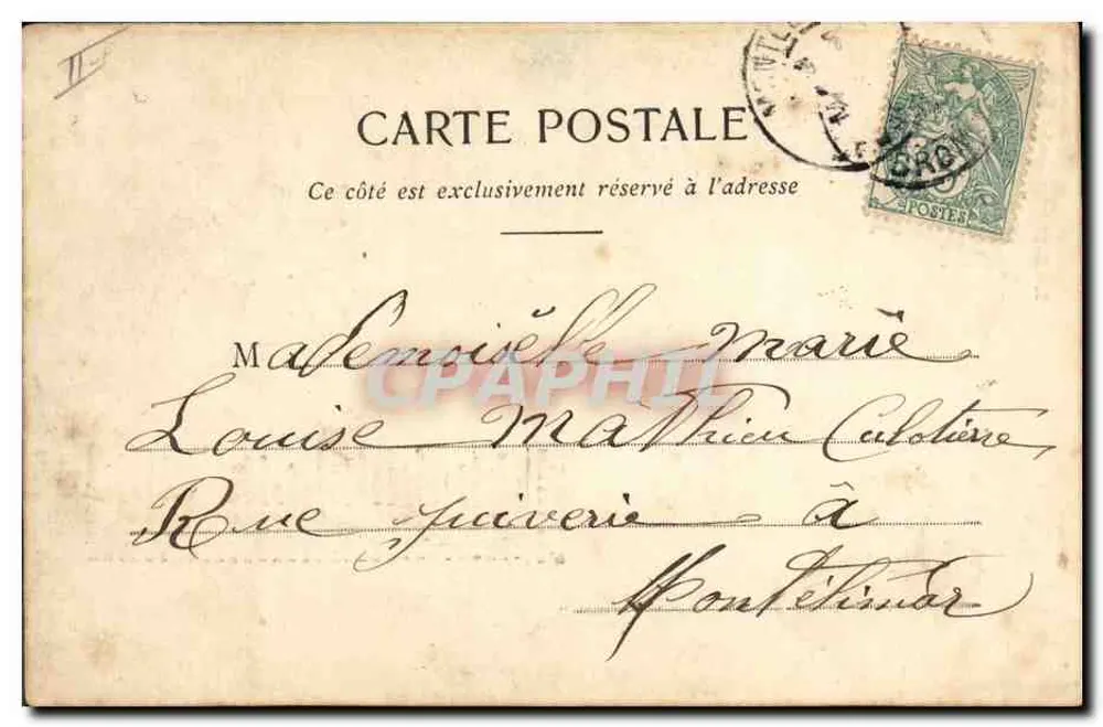 Frau im Kostüm einer Komödiantin — Kalender für Oktober — Phototype A. Bémeret & Cie, Nancy - Rückseite