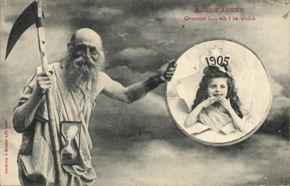 Tod und Kind — Jahr 1905 — Phototype A. Benenet & Cie, Nancy - Vorderseite
