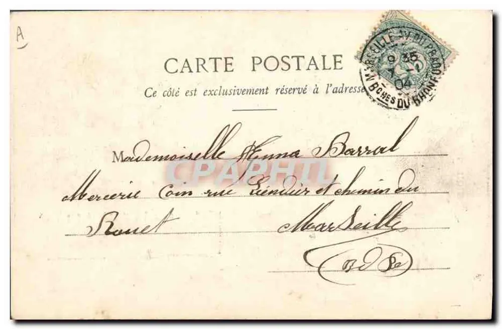 Juli — Les Mois Comiques — Phototype A. Berberet & Cie, Nancy - Rückseite