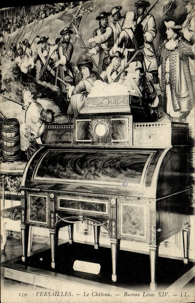 Versailles — O Castelo — Escritório Louis XIV — LL - Frente