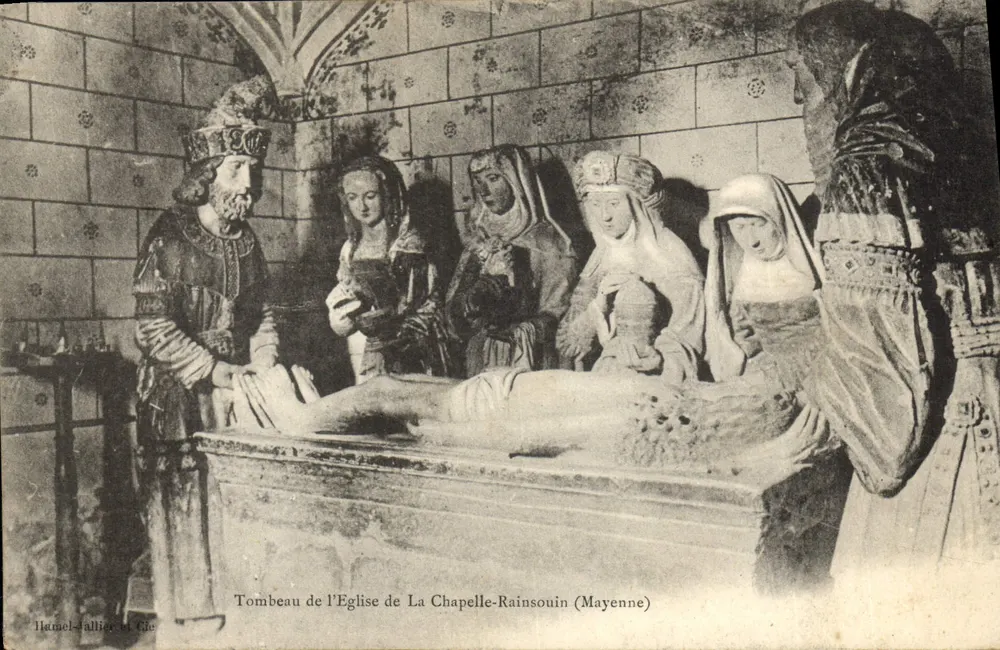 Grab der Kirche von La Chapelle-Rainsouin (Mayenne) — Grabmal — Ilamet-Fallier et Cie - Vorderseite