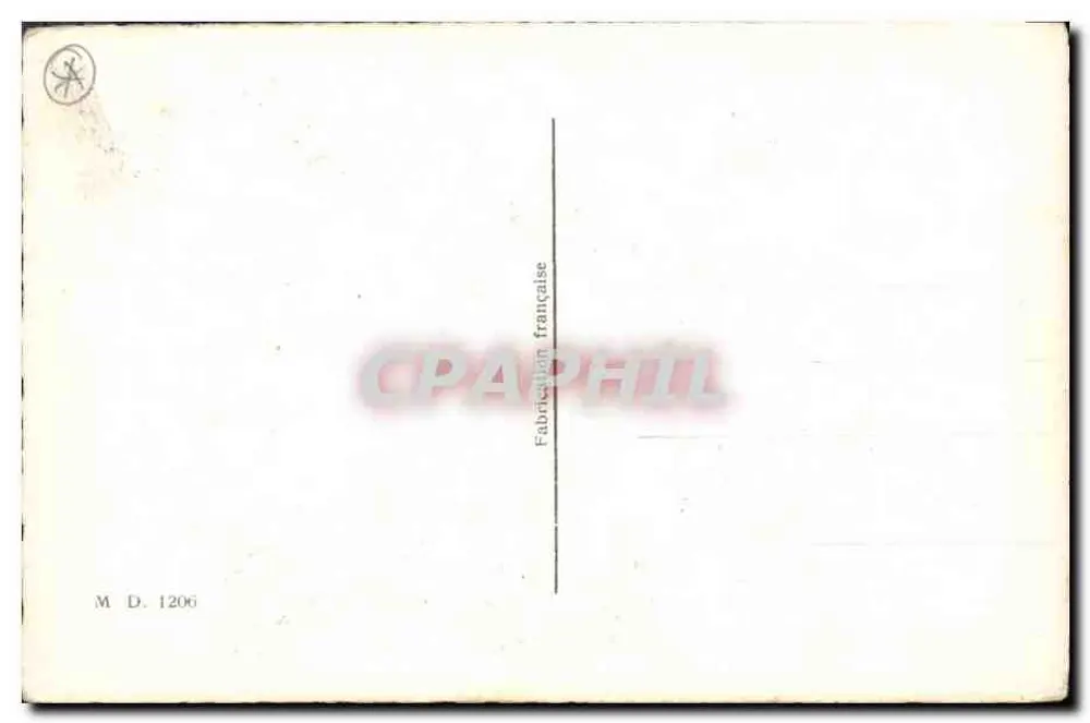 काला कुत्ता — कुछ आराम — फ्रांसीसी निर्माण एम डी. 1206 - पीछे