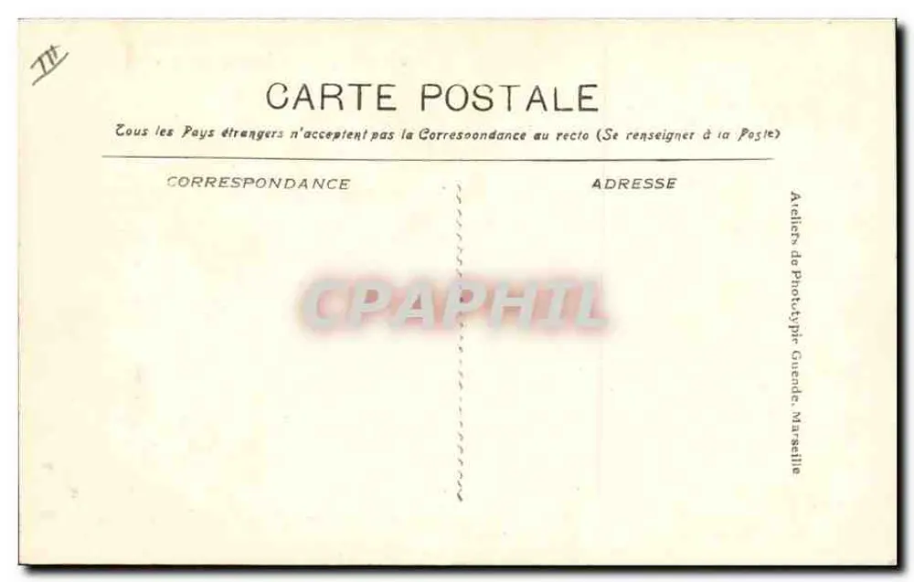 Avignon - 7. Ingenieur-Bataillon. Brückenmanöver, Die Parade - Rückseite