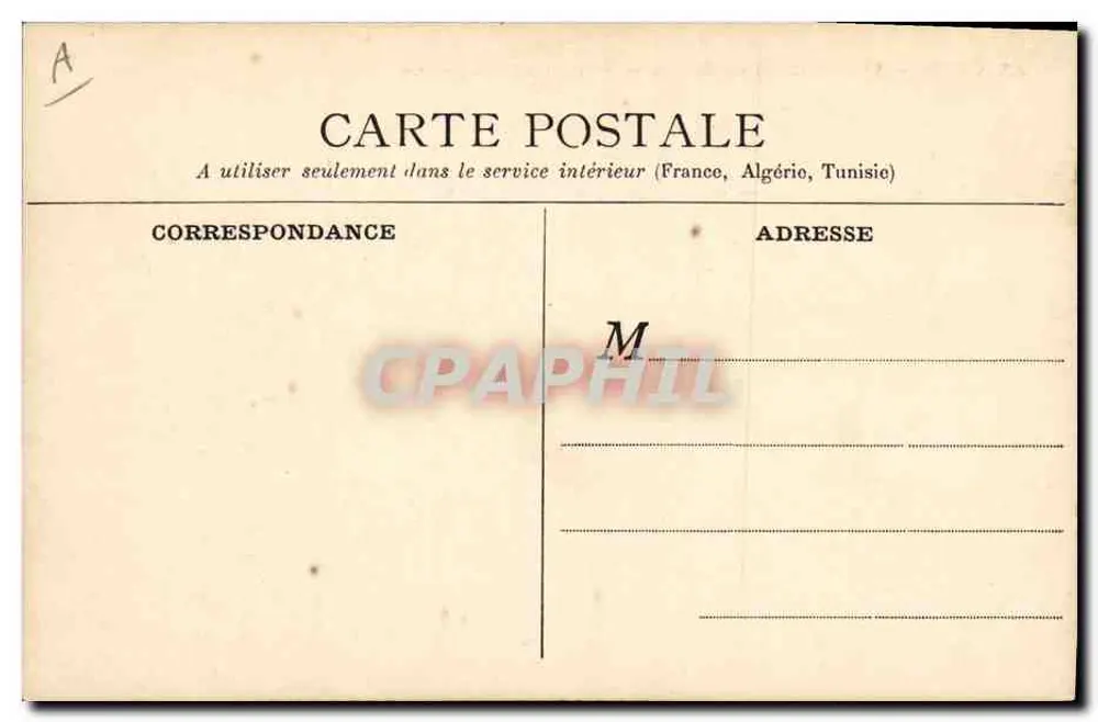 Avignon — 7. Ingenieurregiment — Navigation einer Portière. - Rückseite