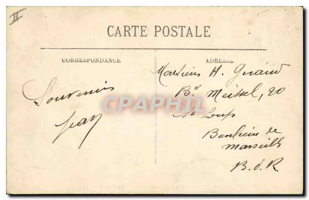 Avignon — 7. Ingenieurregiment — Brückenbau — Die Parade — LL. - Rückseite