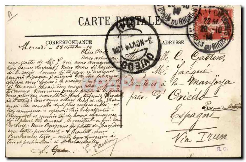 DIE FRANZÖSISCHE ARMEE — Soldaten des Ingenieurkorps graben ein Schützengraben — LL - Rückseite