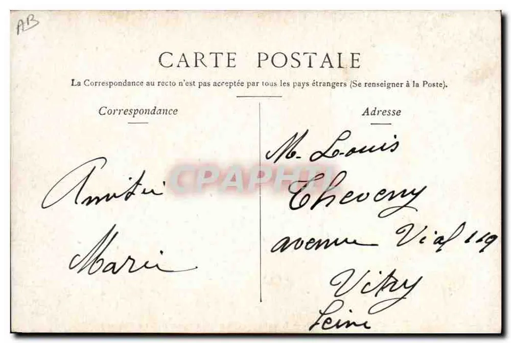 Manœuvres militaires — 1. Construction d'un pont par le Génie — Sirey - Verso