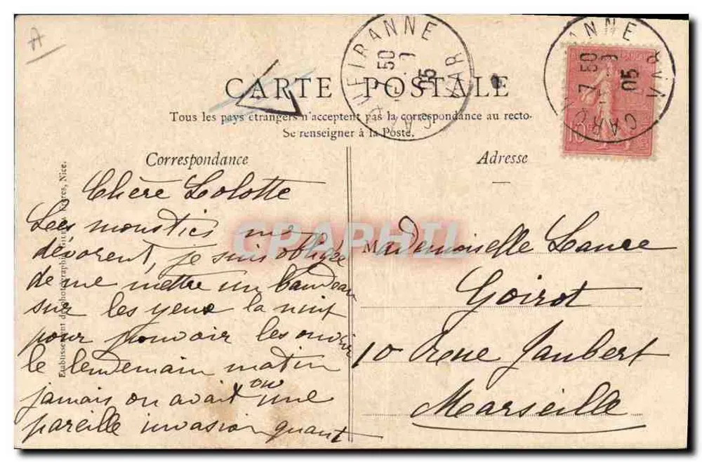 Schlachtschiff — Künstlerische Sammlung, Nr. 3213 — Verlag Ghema, Foto Nice - Rückseite