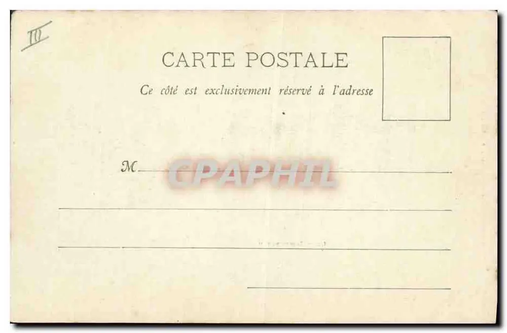 O "Jemmapes" — Navio de guerra — Fototipia A. Bergeret et Cie, Nancy - Verso