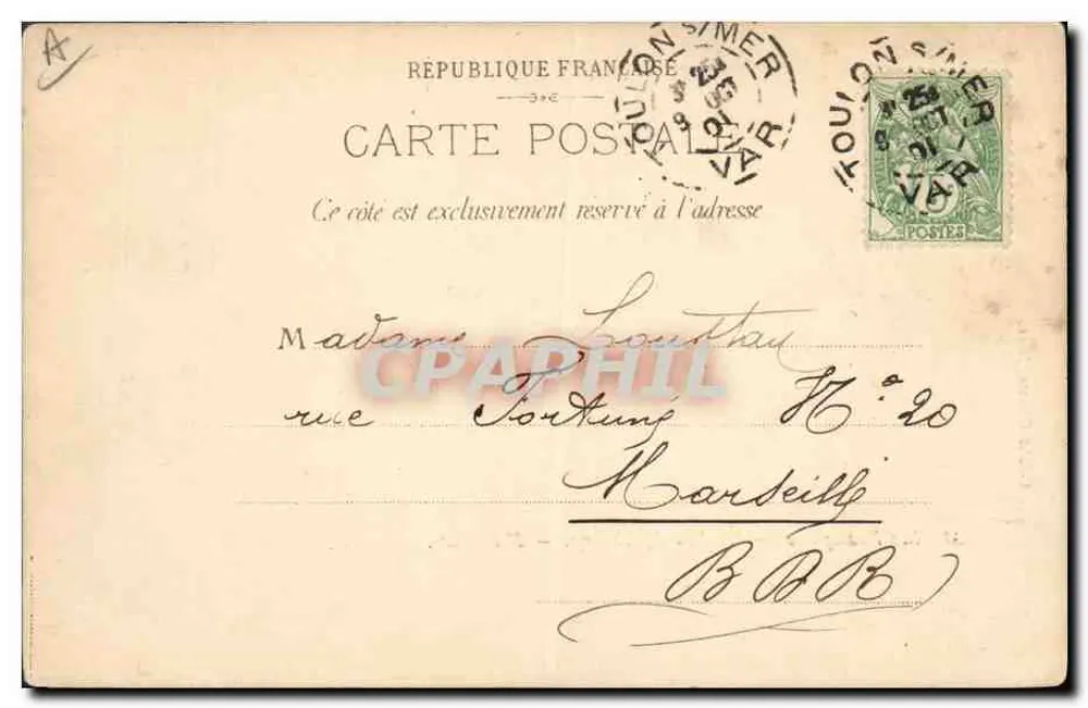 Le Jauréguiberry — Marinha Francesa — FA & Cie. - Verso