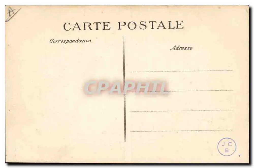 O "JEAN-BART" — Couraçado de Escadra — Editor E.P.D. - Verso