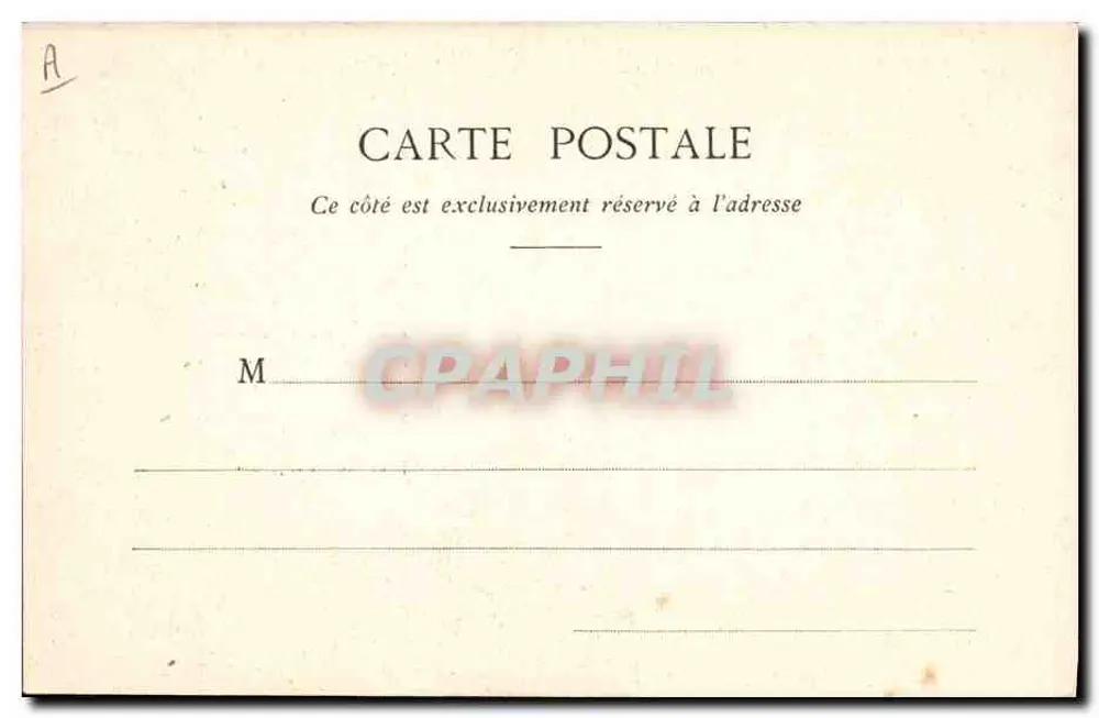 La Partenza del Grenadino — Vecchie Canzoni — Edizione Fototipia A. Borgerat e Cie, Nancy - Verso