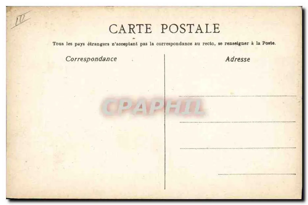 Les Regrets de Mignon — Lied — H.-J.-W. Paris, Verlag, Nr. IV - Rückseite