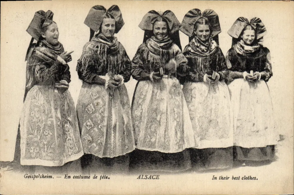 Geispolsheim — In Festkleidung — ALSACE - Vorderseite
