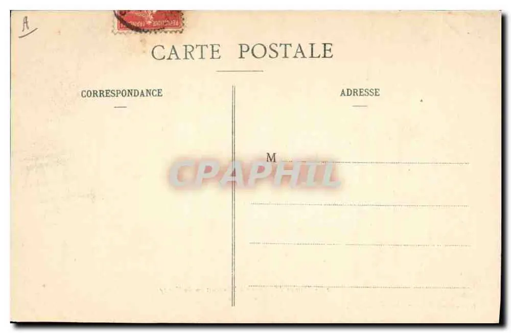 Alsatische Wohnung auf der Nancy-Ausstellung — Aufmerksam — Imprimeries Réunies, Nancy - Reproduktion verboten - Rückseite