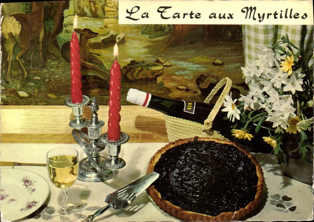 La Tarte aux Myrtilles — Recept en voorbereidingsdetails — Uitgave LYNAPOL, n°86 - Voorkant