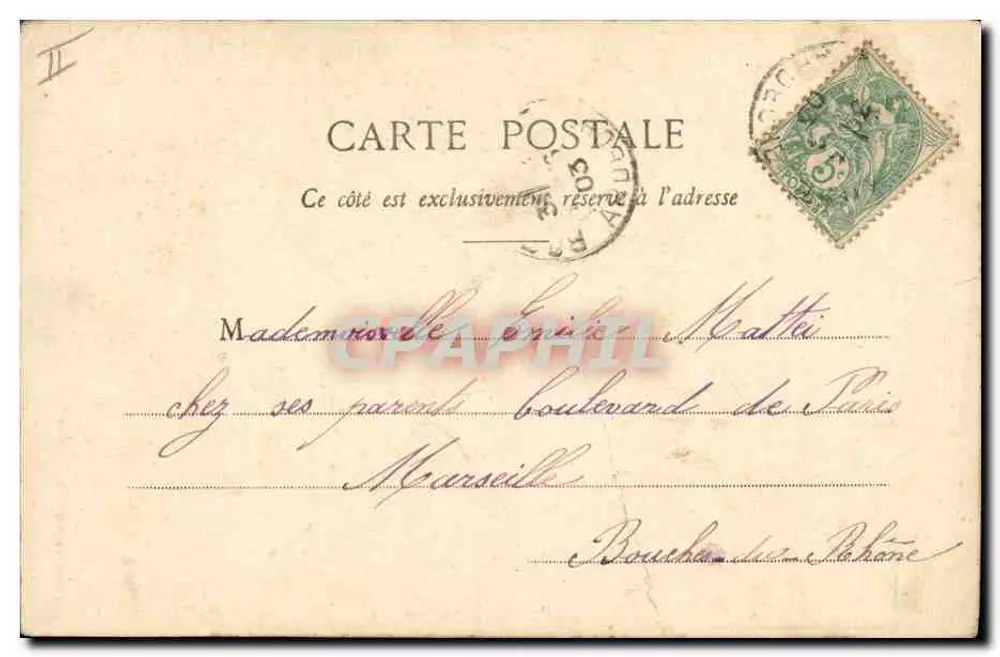 Chasse privée — scène de chasse comique avec deux hommes — Phototypie A. Bargelet et Cie, Nancy - Verso