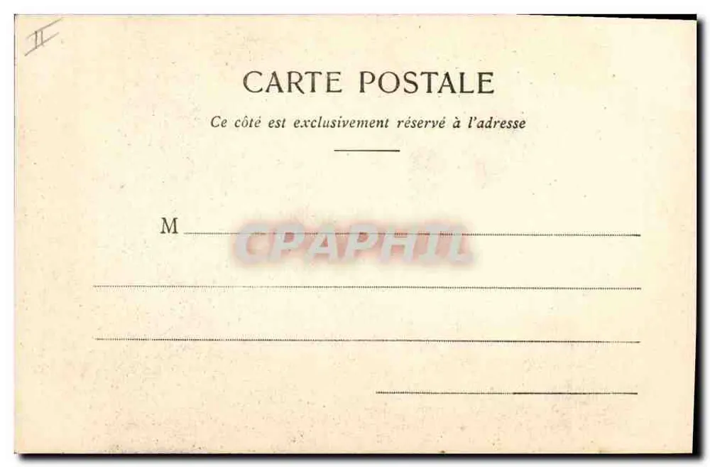 Caça privada — cena de caça cômica — Fototipia A. Margaral e Cie, Nancy - Verso