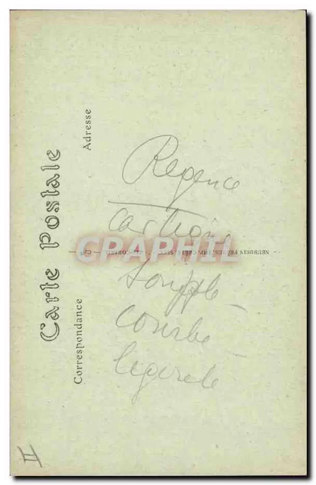 Cadeira — Museu dos Artes Decorativas — ND. PHCT. n° 278 - Verso