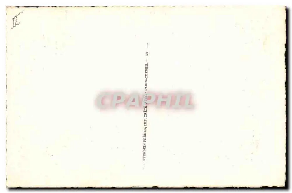 Laigle (Orne) — Casa histórica do século XVII. Chaumière. - Verso