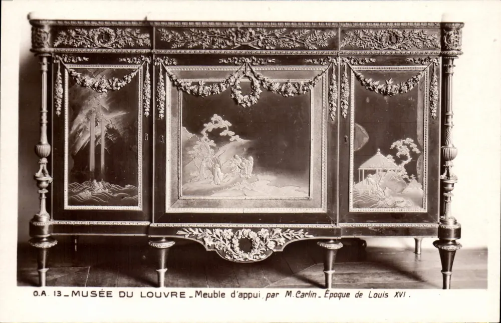Stützmöbel im Louvre-Museum — Louis XVI-Zeit — von M. Carlin — Nr. O.A. 13 - Vorderseite
