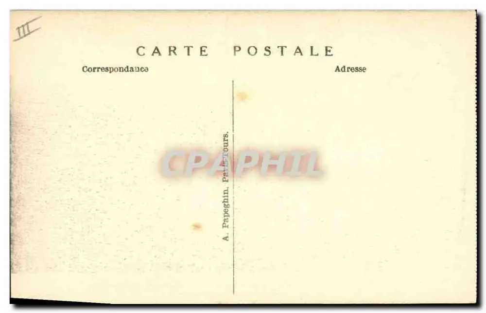 Trauerfeier des Marschalls Foch — Der Trauerzug auf der Place de la Concorde — Cliché Manuel - Rückseite