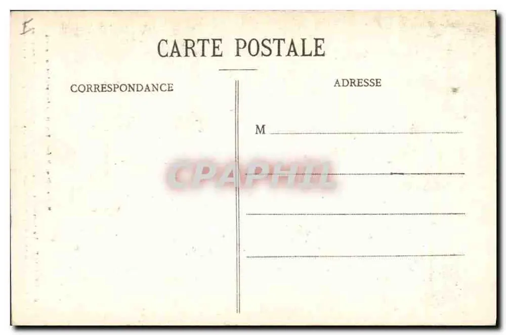 Belfort - Tumba do aviador Péguoud - no dia seguinte aos funerais - M. Éve, editor Belfort - Verso