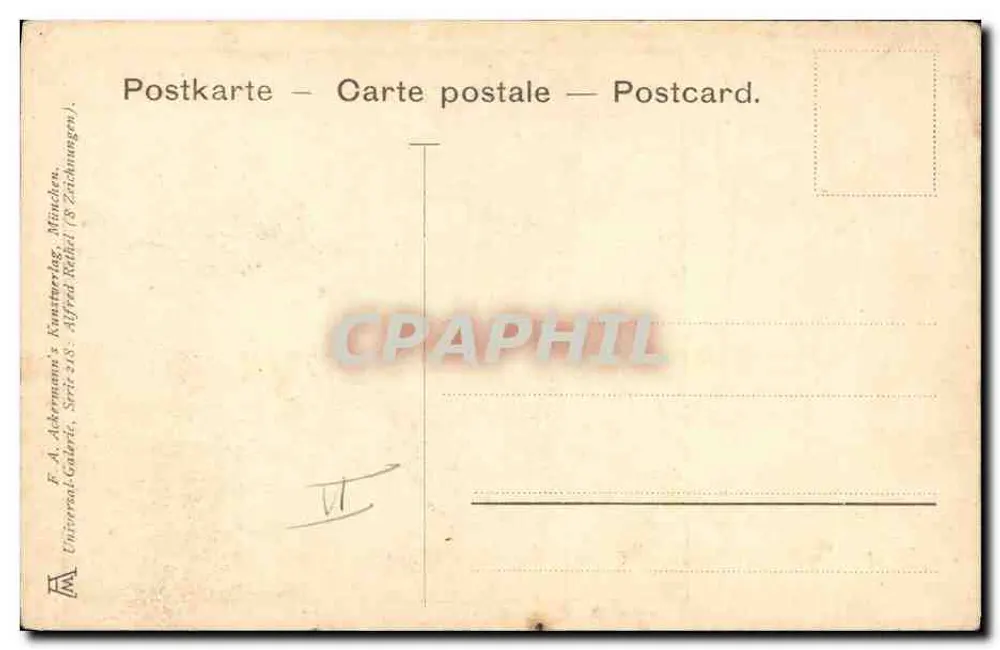 A Morte como Enforcador — A. Rethel — Editor F. A. Ackermann, Munique - Verso