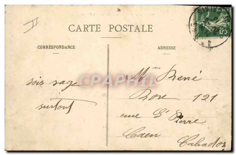 Schule für Brückenbau des 3. Ingenieurregiments — Die Parade — Verlag: F. Pannier - Rückseite