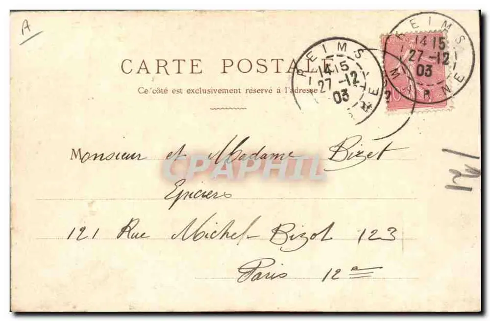 Saumur — Auslaufen eines Floßes — Verlag C. Chartier, n°33 - Rückseite
