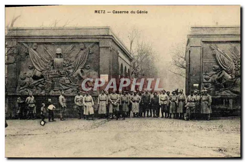 METZ — Kasernen des Ingenieurkorps — Verlag P. Mans fils - Vorderseite