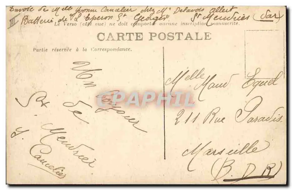 Navio de guerra — Jean Bart — Marinha Militar Francesa — n°706 - Verso